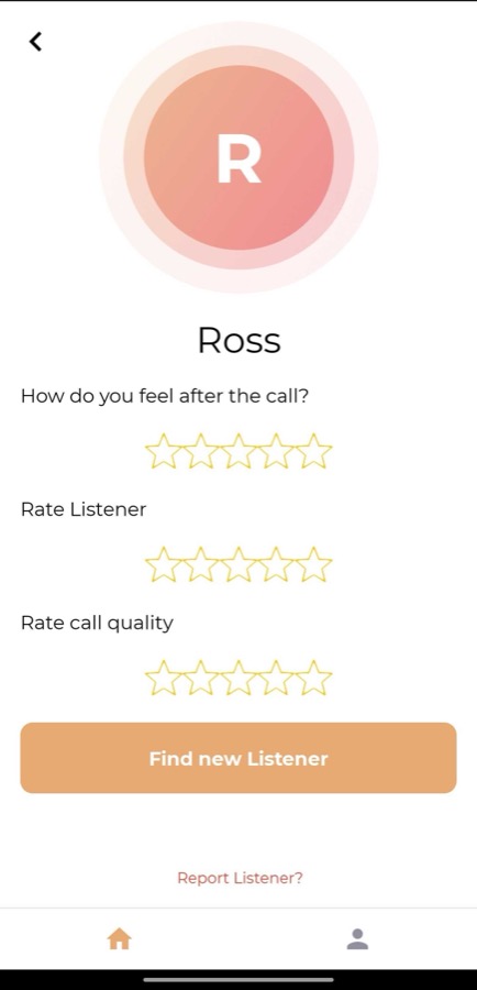 HealUp app screen
